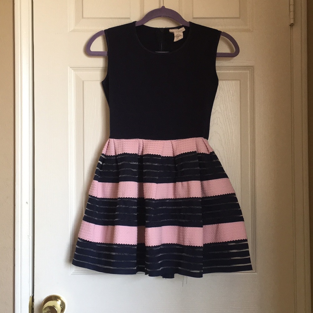 Blue and pink kids dress